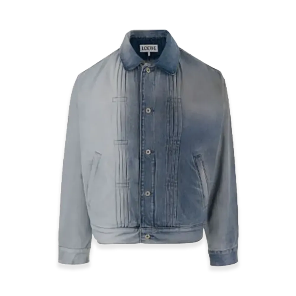 LOEWE Gradation Denim Jacket "Light Blue"