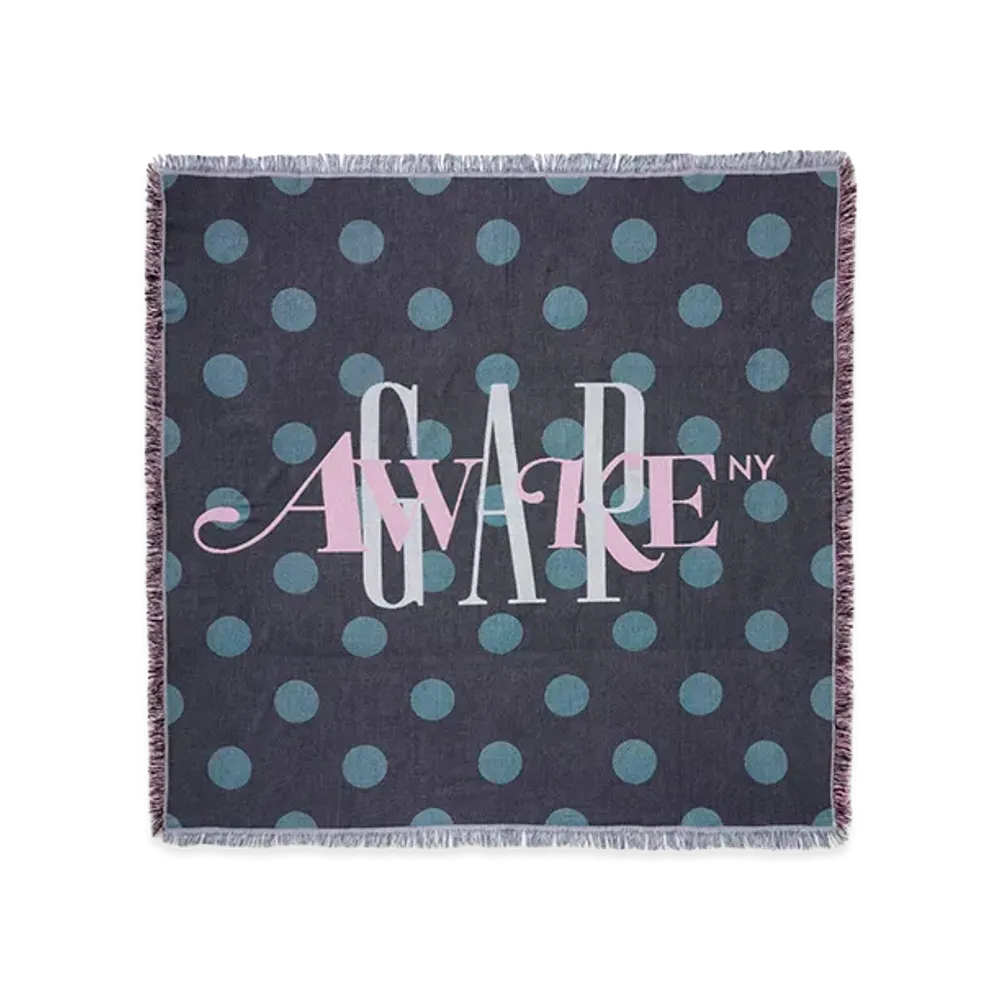 Gap x Awake NY Logo Dot Blanket "Black"