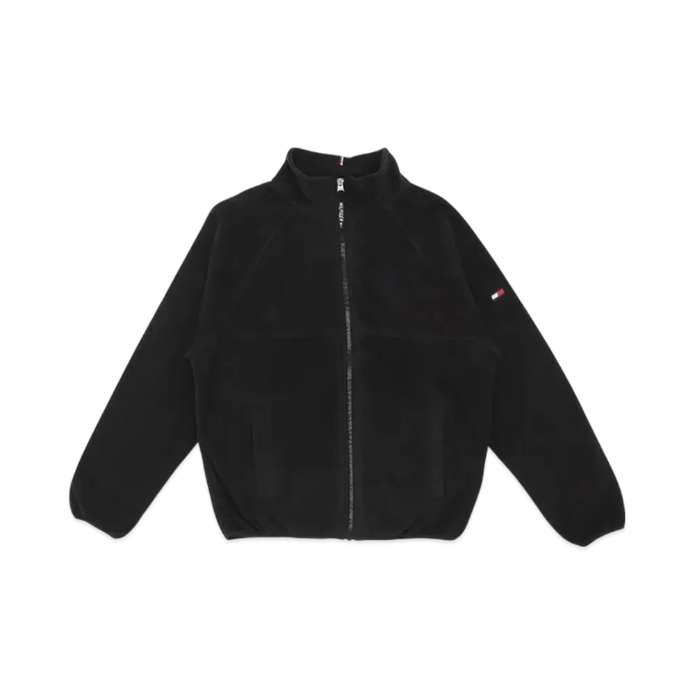 TOMMY HILFIGER Full Zip Raglan Sleeve Jacket "Black"
