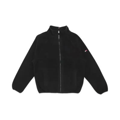 TOMMY HILFIGER Full Zip Raglan Sleeve Jacket "Black"