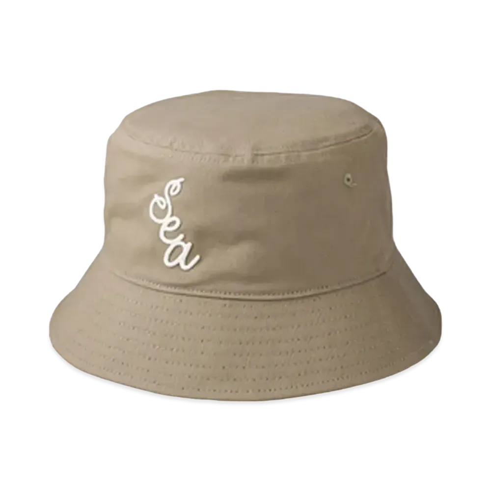 WIND AND SEA x Malbon Golf Bucket Hat "Sea Brown"