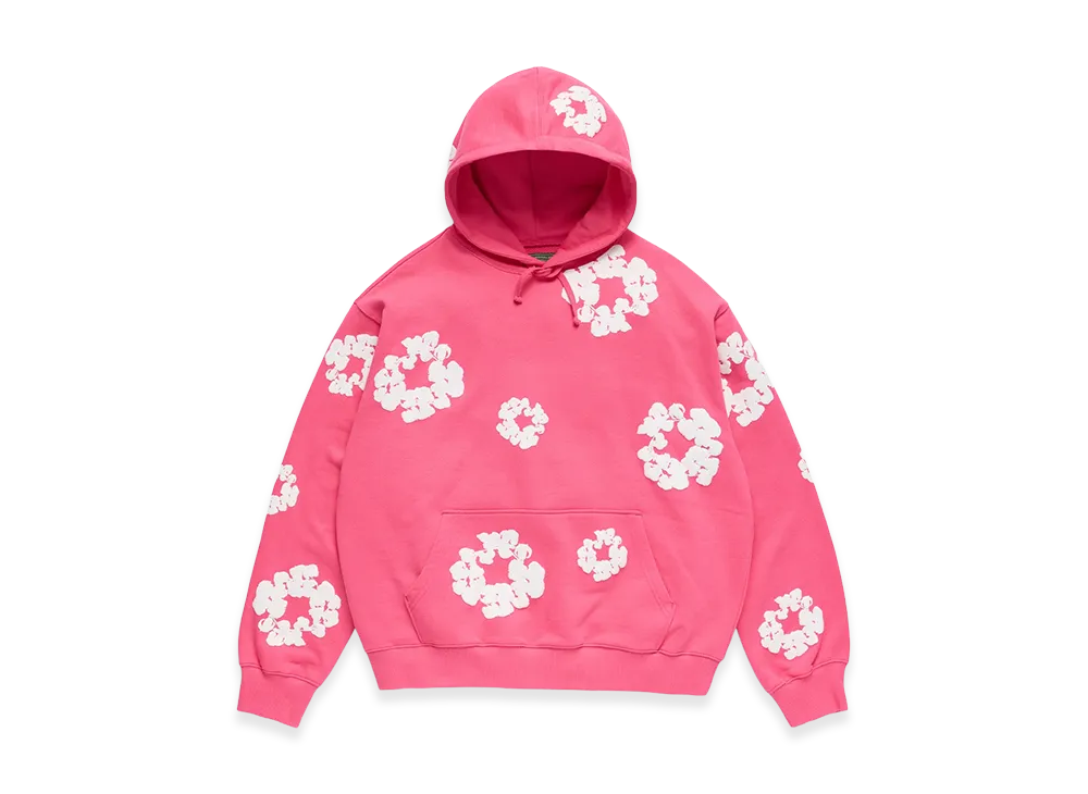 DENIM TEARS Cotton Wreath Hoodie "Pink"