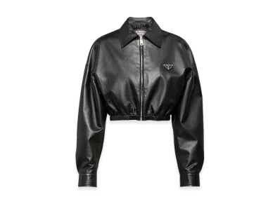 PRADA Women's Leather Jacket "Black"