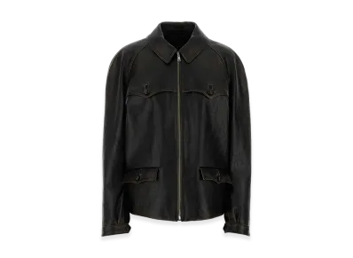 PRADA Women's Leather Jacket "Black"