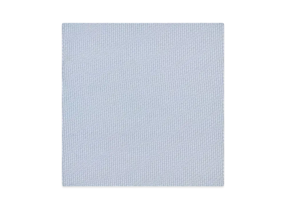 Dior Oblique Pocket Square Silk "Light Blue/Blue"