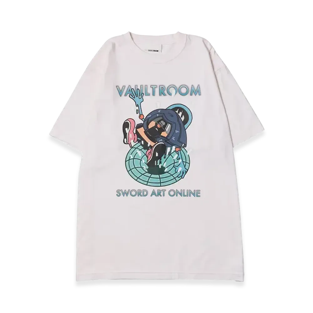 VAULTROOM x SWORD ART ONLINE Nerve Gear Tee "Off White"