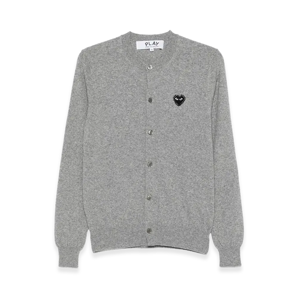 PLAY COMME des GARCONS Cardigan "Gray"