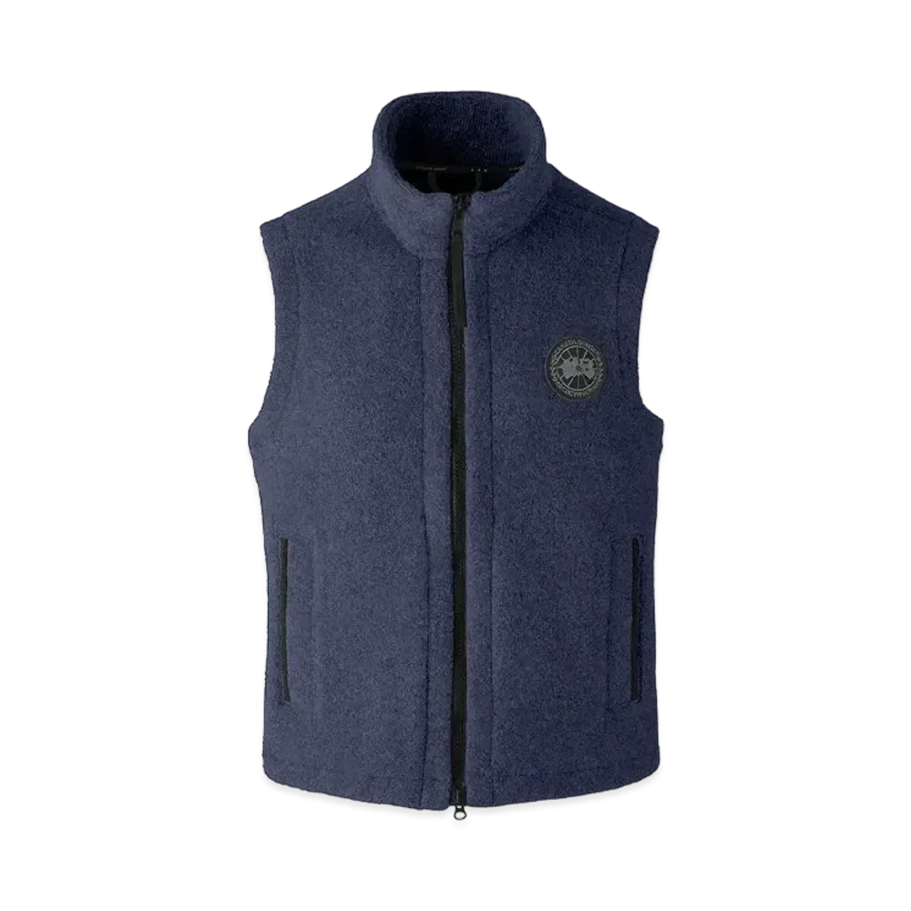CANADA GOOSE Mersey Fleece Vest Black Label "Atlantic Navy"