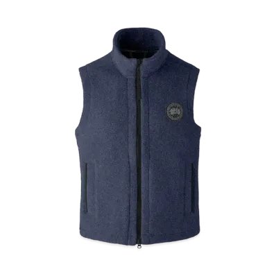 CANADA GOOSE Mersey Fleece Vest Black Label "Atlantic Navy"