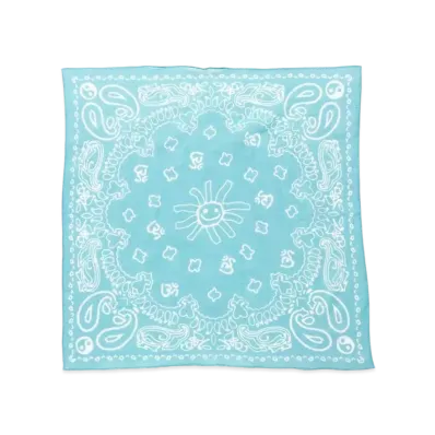 Cactus Plant Flea Market Flash Bandana "Blue"