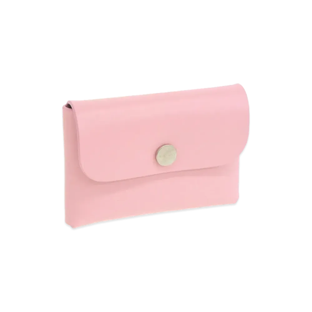 IL BISONTE Women's Coin Case "Pink"