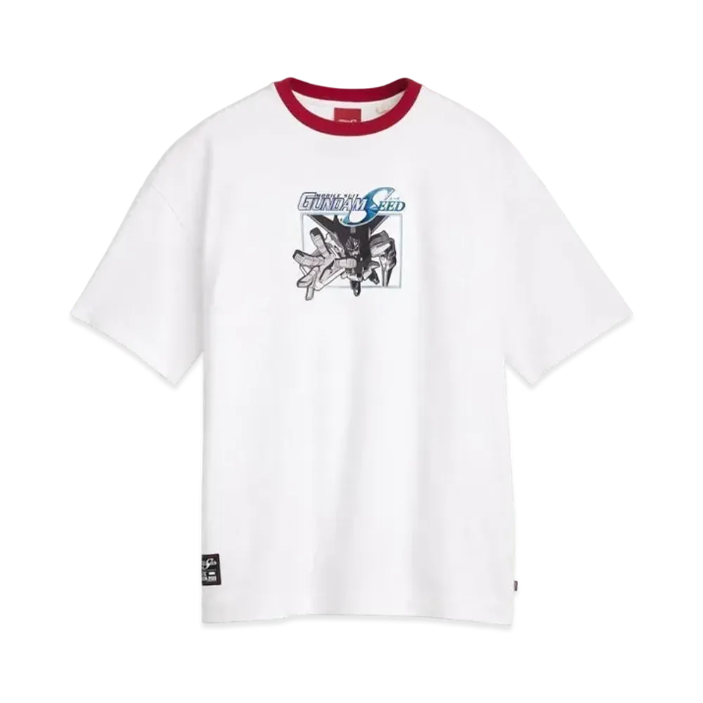 Levi's x Mobile Suit Gundam SEED Boxy Tee "White"