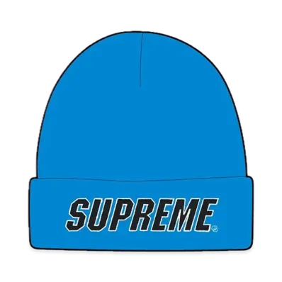 Supreme Slant Beanie "Blue"