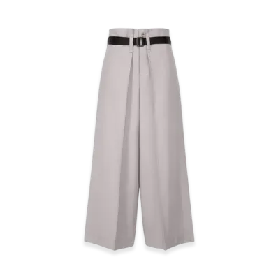 132 5. ISSEY MIYAKE Flat Square Bottoms "Silver Gray"