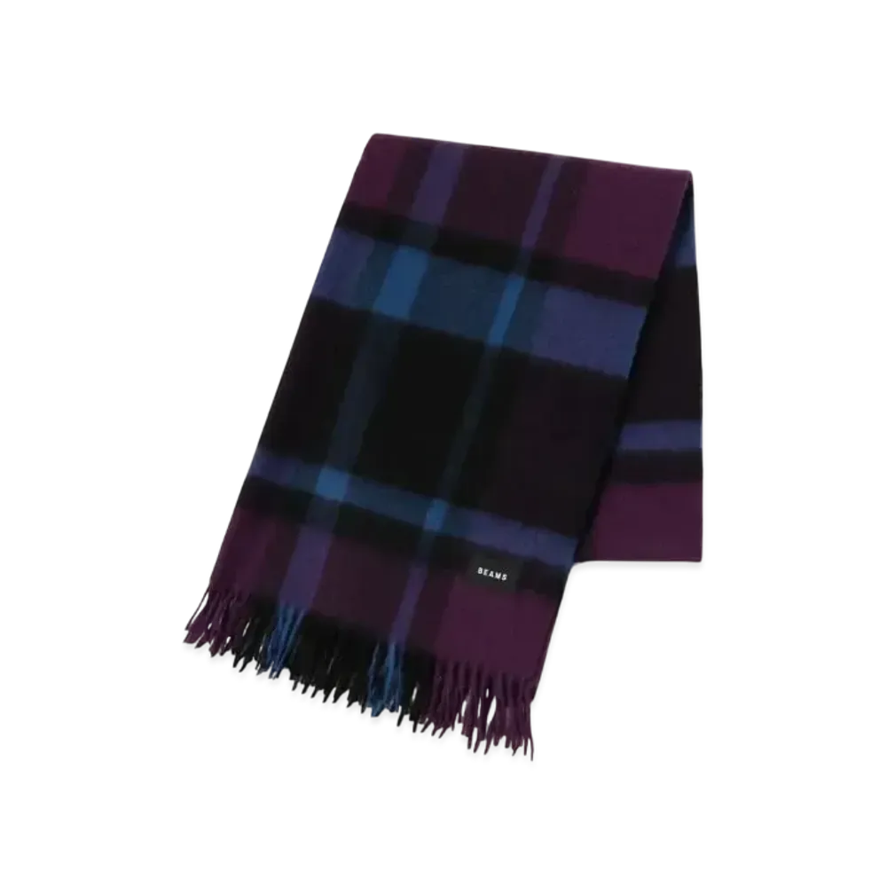 BEAMS Check Big Stall "Purplecheck"