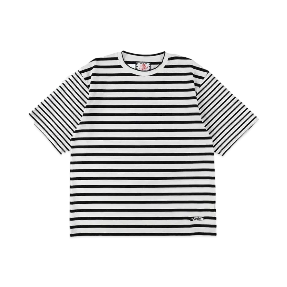 SON OF THE CHEESE Odd Border TEE "WHITE"