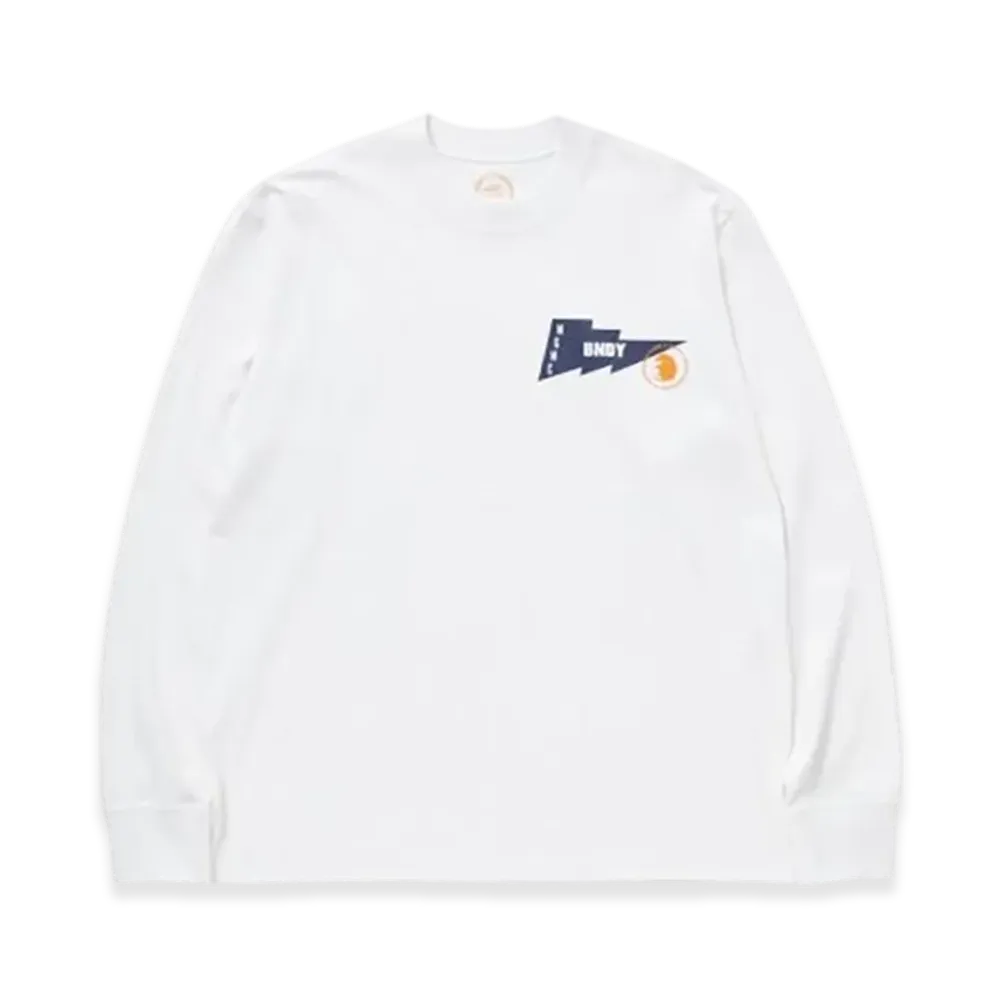 RATS Thunder Flag L/S Tee "White"