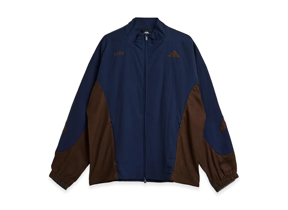 adidas x Arte Antwerp Z.N.E. Material Mix Full-Zip Track Top "Collegiate Navy/Dust Cargo"