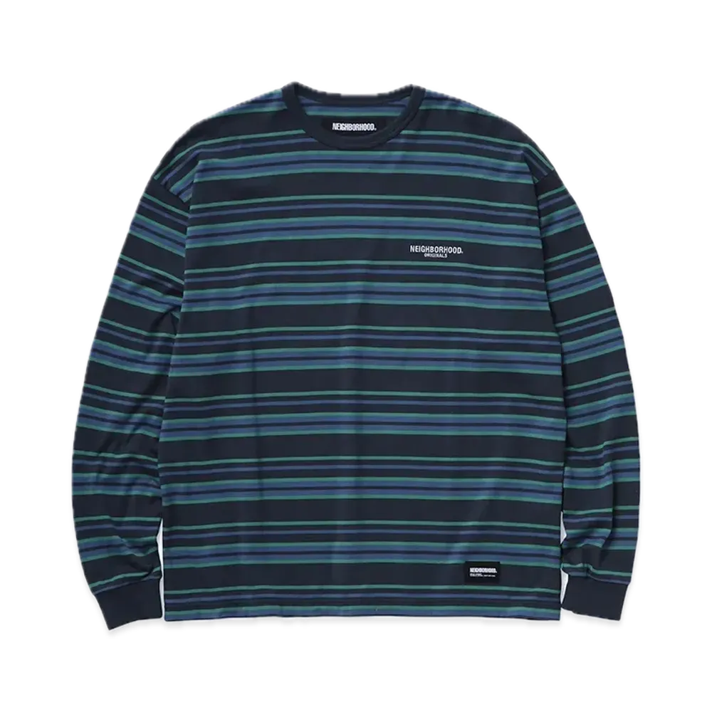 NEIGHBORHOOD Border Crewneck LS "Green"
