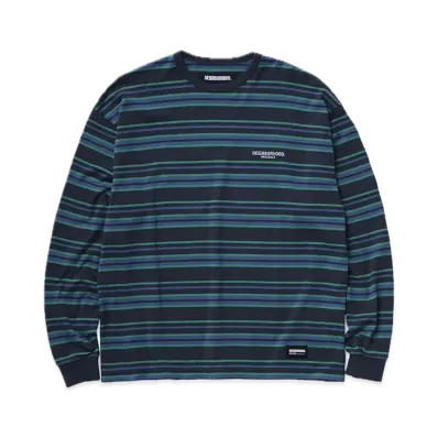 NEIGHBORHOOD Border Crewneck LS "Green"