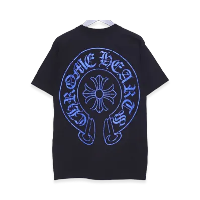 Chrome Hearts Old Horseshoe CH Plus Pocket T-Shirt "Black/Blue"