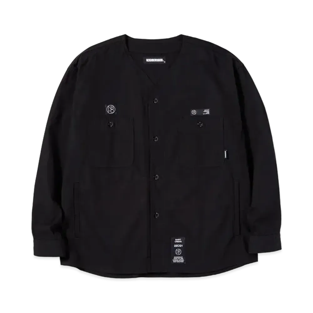 NEIGHBORHOOD NC / C-SHIRT . LS "Black"