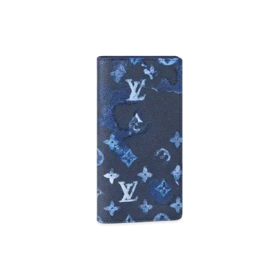 Louis Vuitton Brazza Wallet NM Water Color