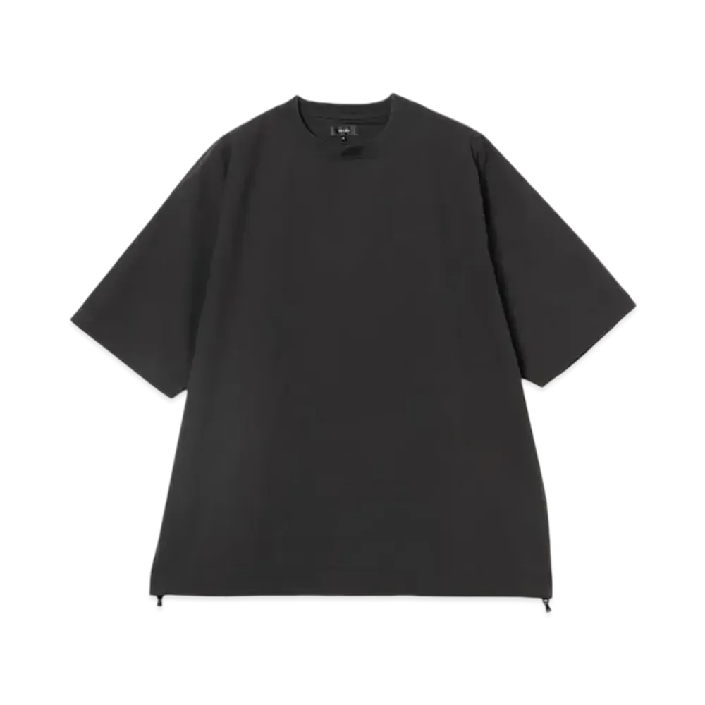 BEAMS Water Repellent Tech Loose Tee "Black"