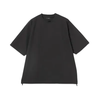 BEAMS Water Repellent Tech Loose Tee "Black"