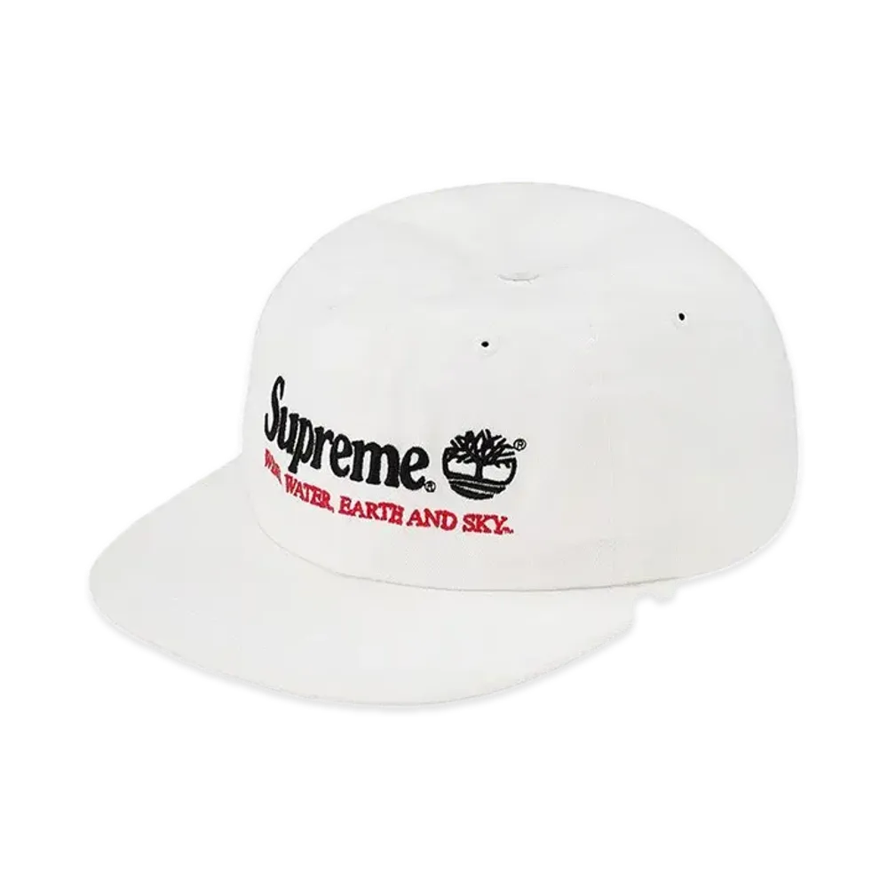 Supreme x Timberland 6-Panel "White"