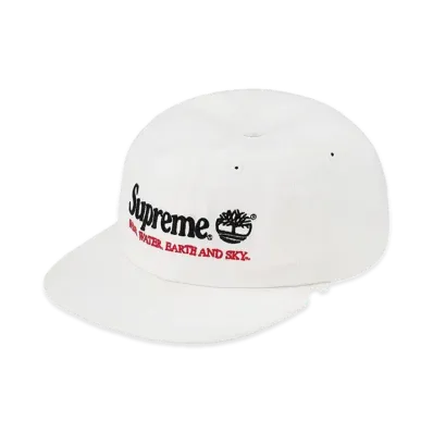 Supreme x Timberland 6-Panel "White"