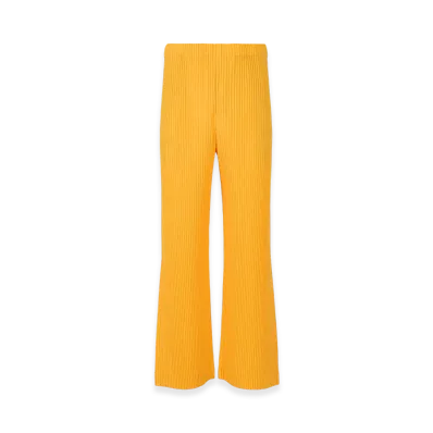 HOMME PLISSE ISSEY MIYAKE Pleats Bottoms 3 "Bright Yellow"