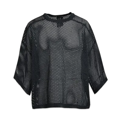 RICK OWENS x Champion Tommy T Cropped "Black"