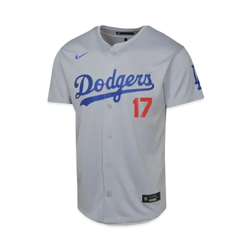 MLB x Nike Youth Los Angeles Dodgers Shohei Ohtani Alternate Limited Jersey "Gray"