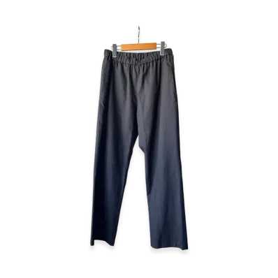 UNDECORATED Linen Cotton Pants "Black"