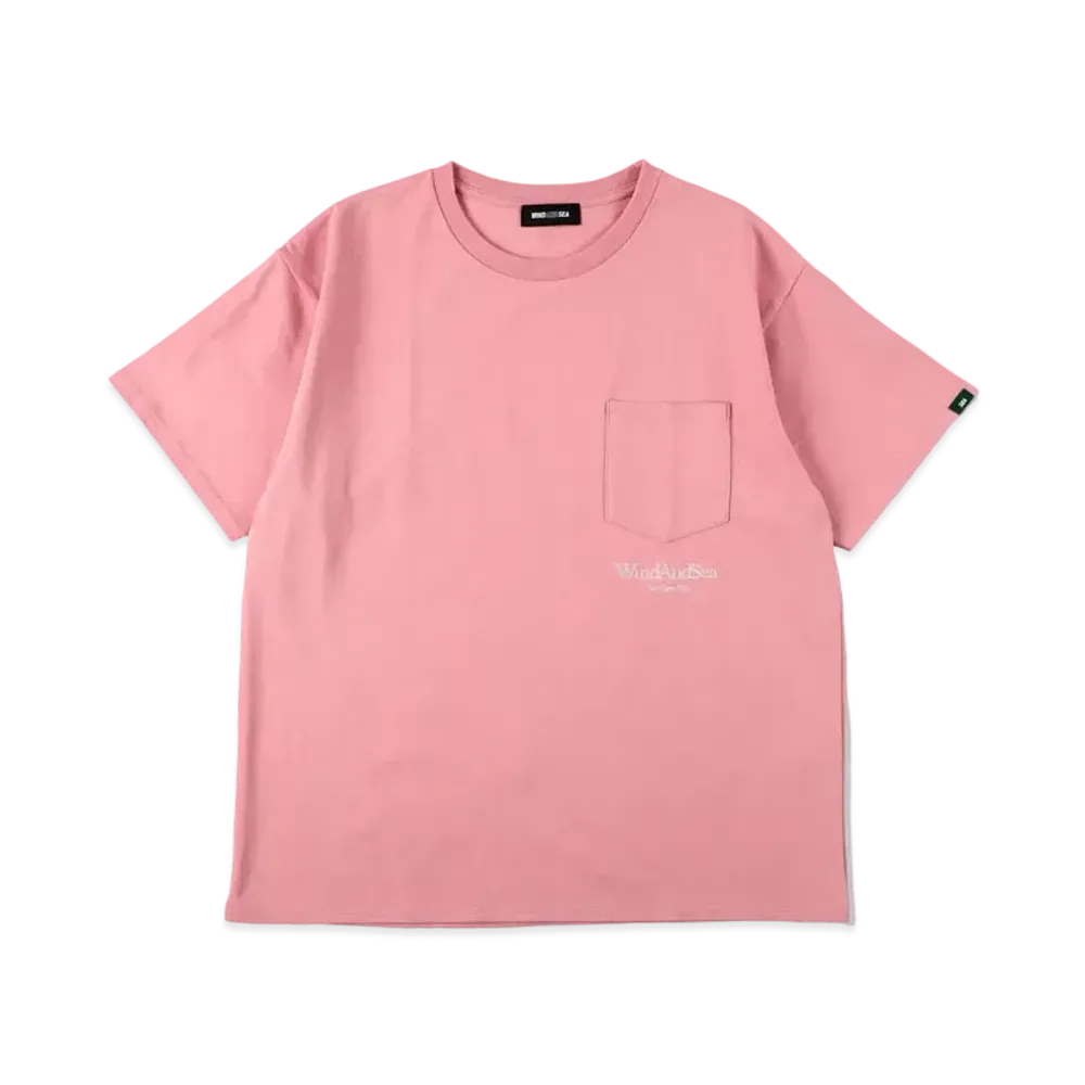 WIND AND SEA SDT Color Pocket S/S Tee "P Pink"