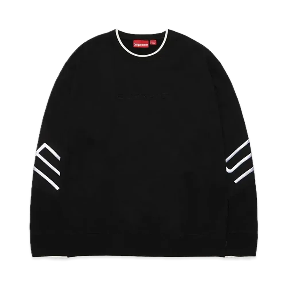 Supreme Stretch Crewneck "Black"