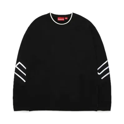 Supreme Stretch Crewneck "Black"