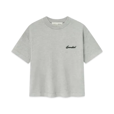 FEAR OF GOD ESSENTIALS Women's Classic Tee "Concrete Heather"