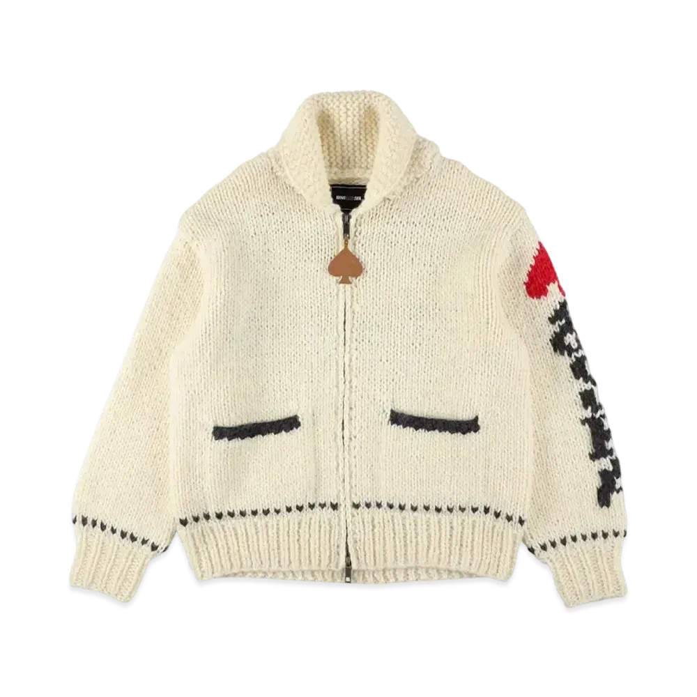 WIND AND SEA Cowichan Knit "OffWhite"