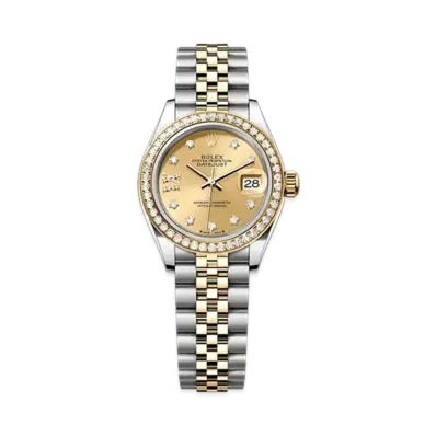 ROLEX Lady Datejust Diamonds 28mm "Oyster Steel/Yellow Gold" 279383RBR