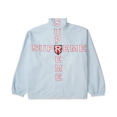 Supreme Cross Track Jacket "Light Blue"