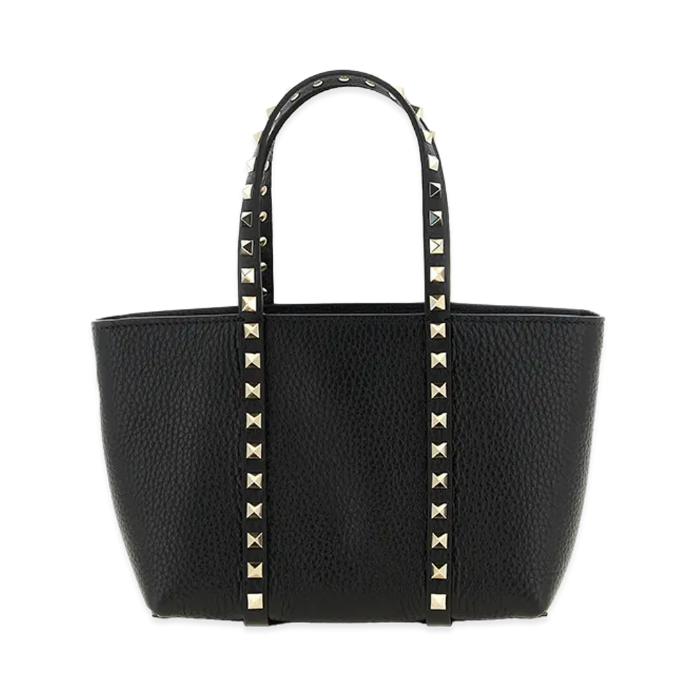 Valentino Garavani Women's 'rockstud' Mini Shopping Bag "Black"