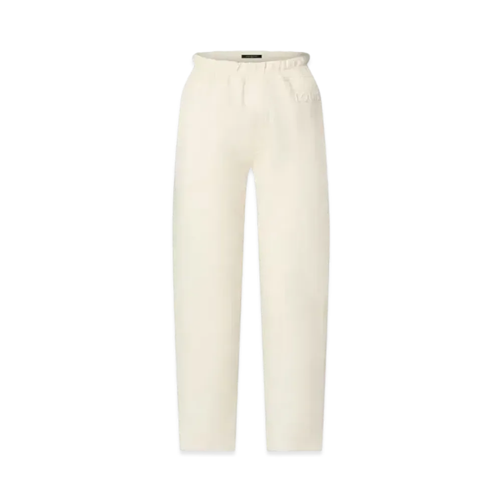 Louis Vuitton Embossed Signature Jogging Pants "Blanc Lait"