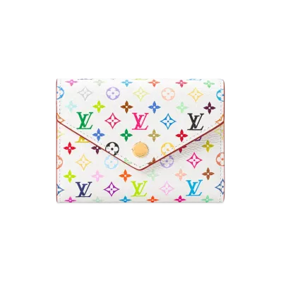 Louis Vuitton x Takashi Murakami Victorine Wallet "White"