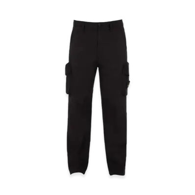 Stone Island 32003 Stretch Cotton Tela Paracadute Cargo Pants - 22SS "Black"