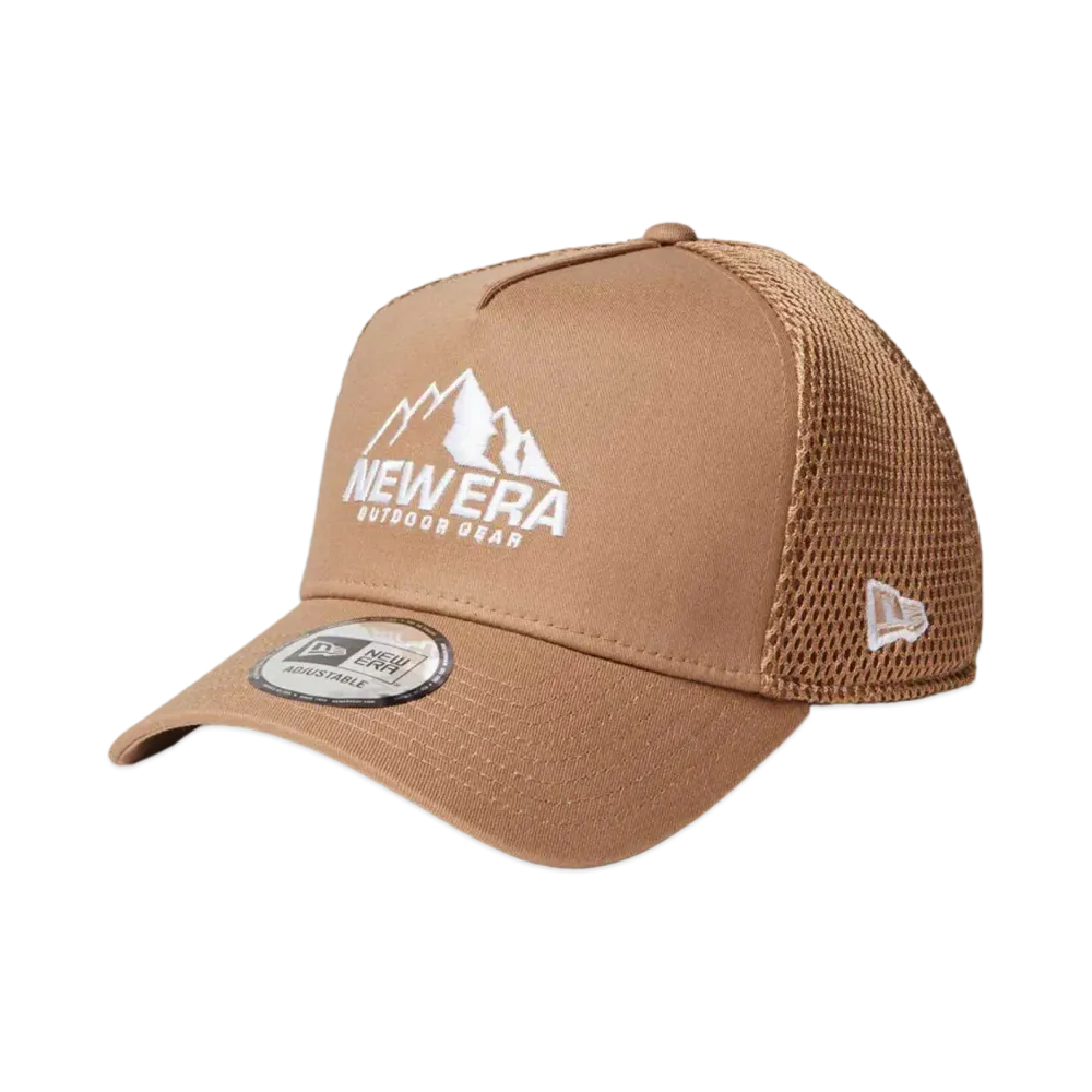 NEW ERA New Era Outdoor 9Forty A-Frame Tracker Mountain Logo Spacer Mesh "Khaki"
