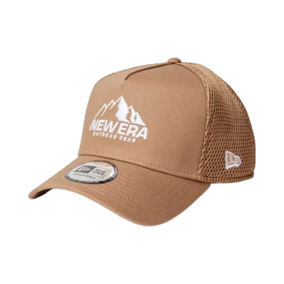 NEW ERA New Era Outdoor 9Forty A-Frame Tracker Mountain Logo Spacer Mesh "Khaki"