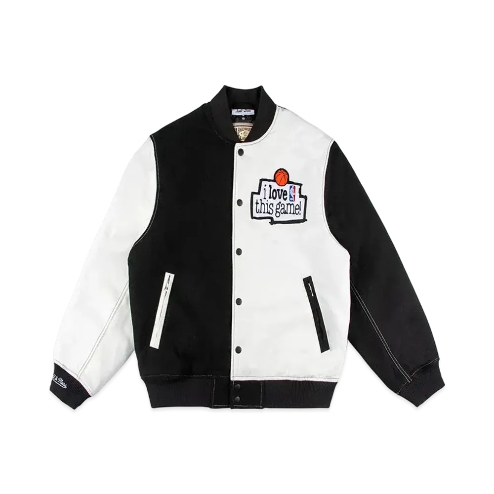 Just Don I Love This Game Jacket "Black/White"