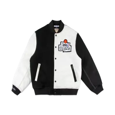 Just Don I Love This Game Jacket "Black/White"